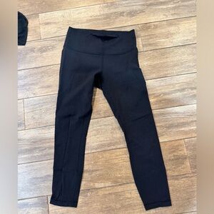 lululemon athletica Midnight Black Leggings
